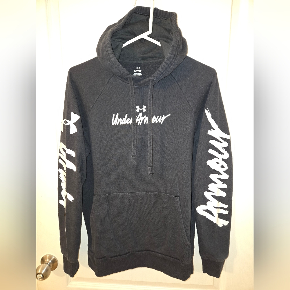 Under Armour Black and White Womens Hoodie